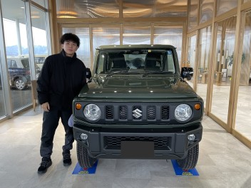 ジムニ―をやっとご納車！！